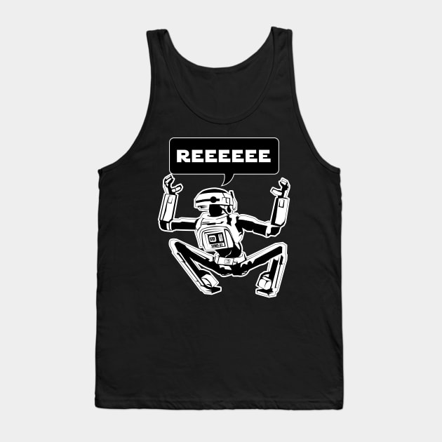 SJW3-37 REEEE Tank Top by Baggss